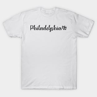 philadelphia heart T-Shirt